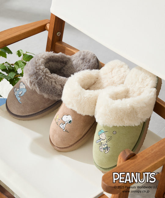 PEANUTSデザインファールームシューズ/G-0501(S)