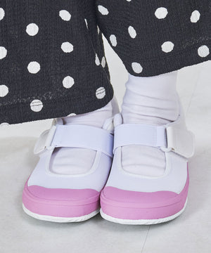 【WEB限定/KIDS】ゴムストラップスクールシューズ/K-533