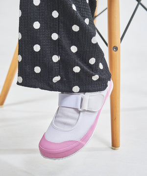 【WEB限定/KIDS】ゴムストラップスクールシューズ/K-533