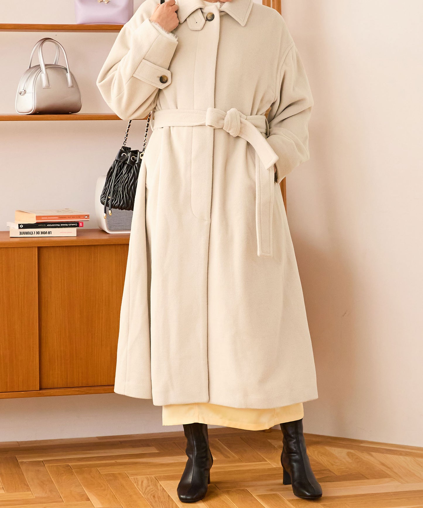 ステンカラーコート/MO33C02