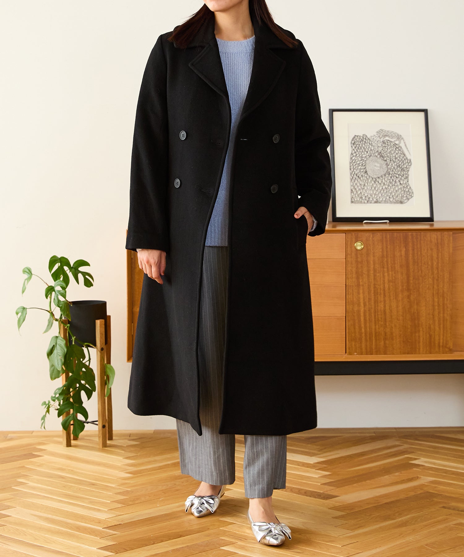 ダブルボタンコート/MO33C03 – ORIENTALTRAFFIC