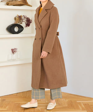 ダブルボタンコート/MO33C03