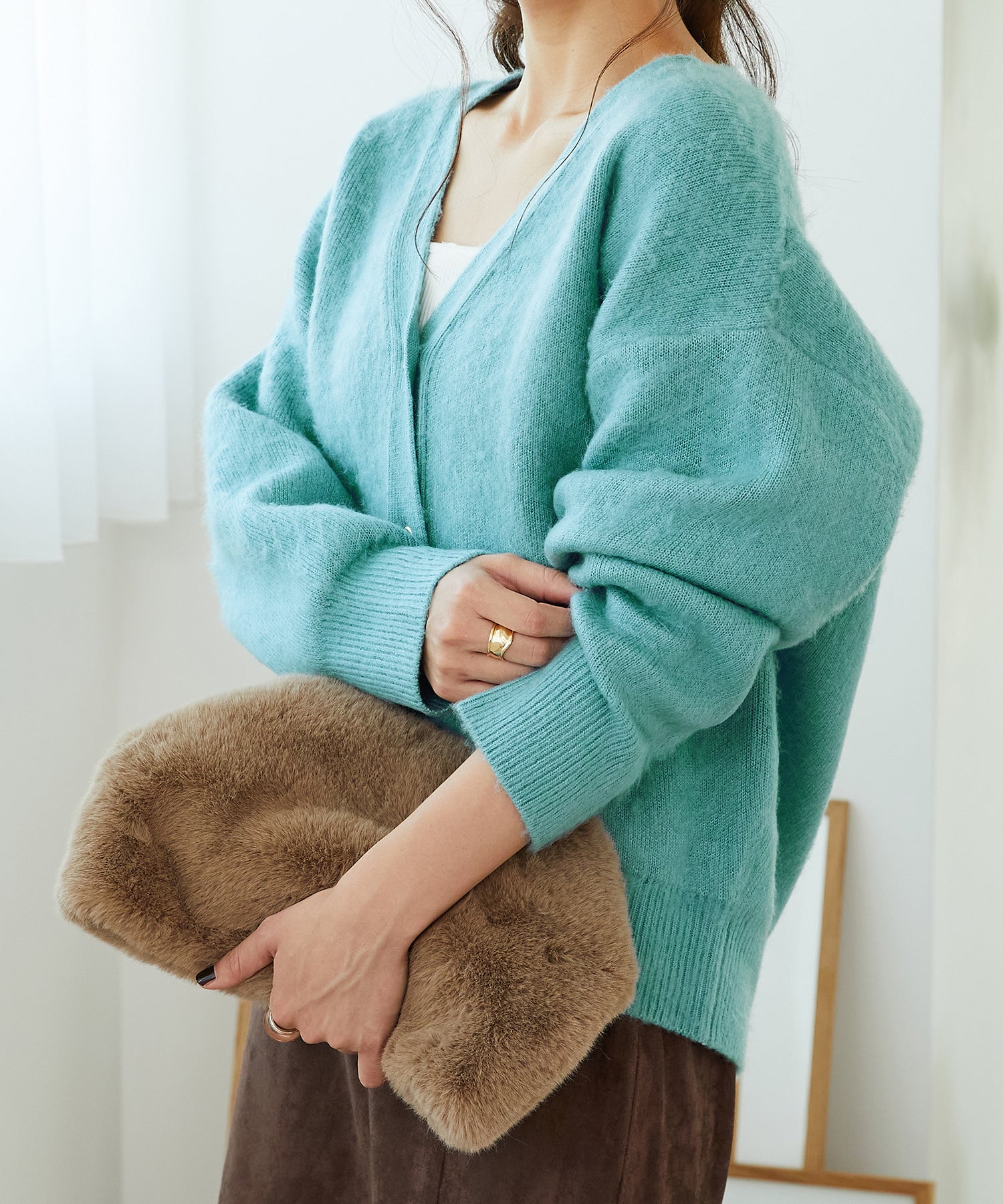 シャギーニットカーディガン/MO33N02 – ORIENTALTRAFFIC