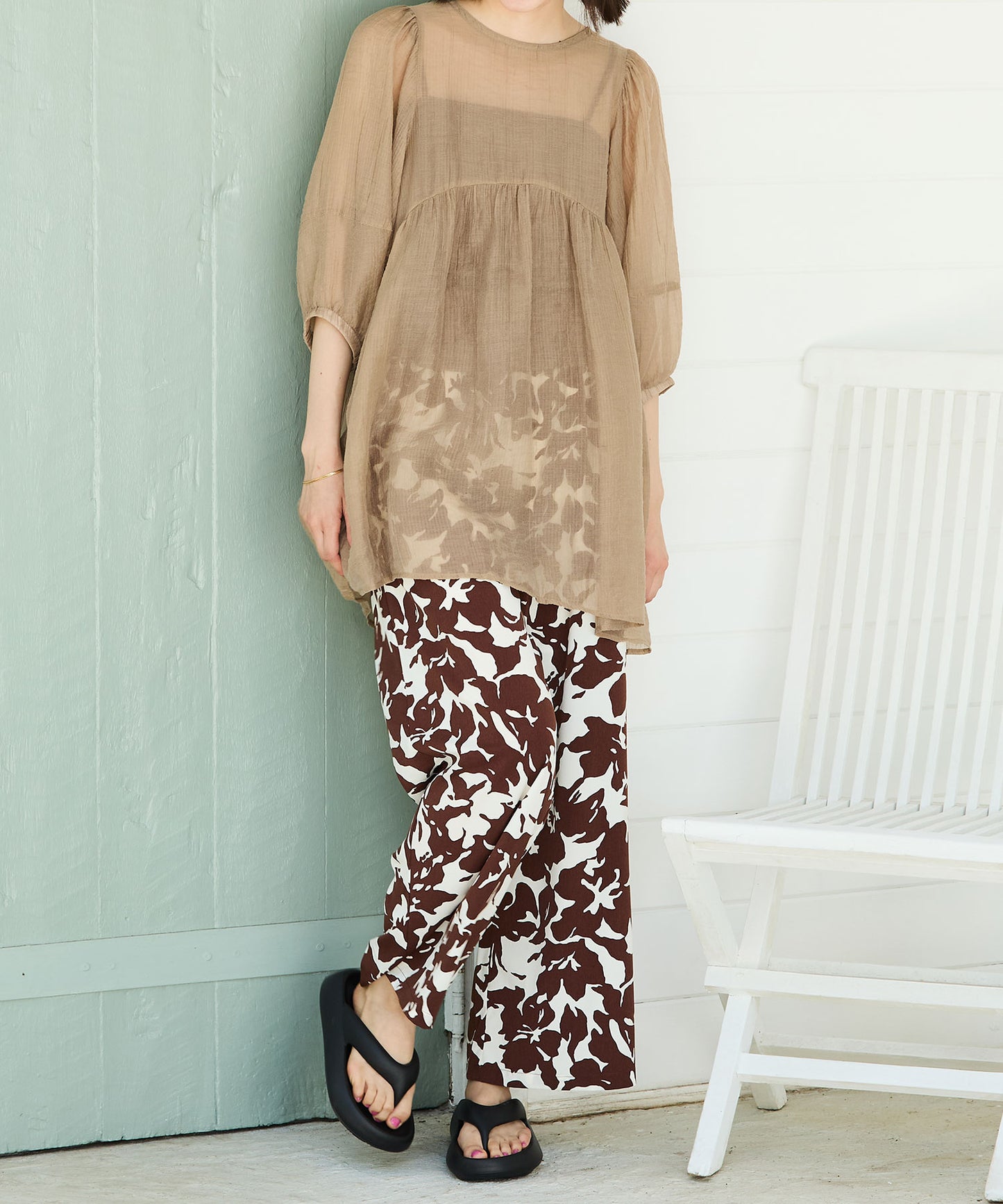 【リカバリーサンダル】パデットトングサンダル/OT3219