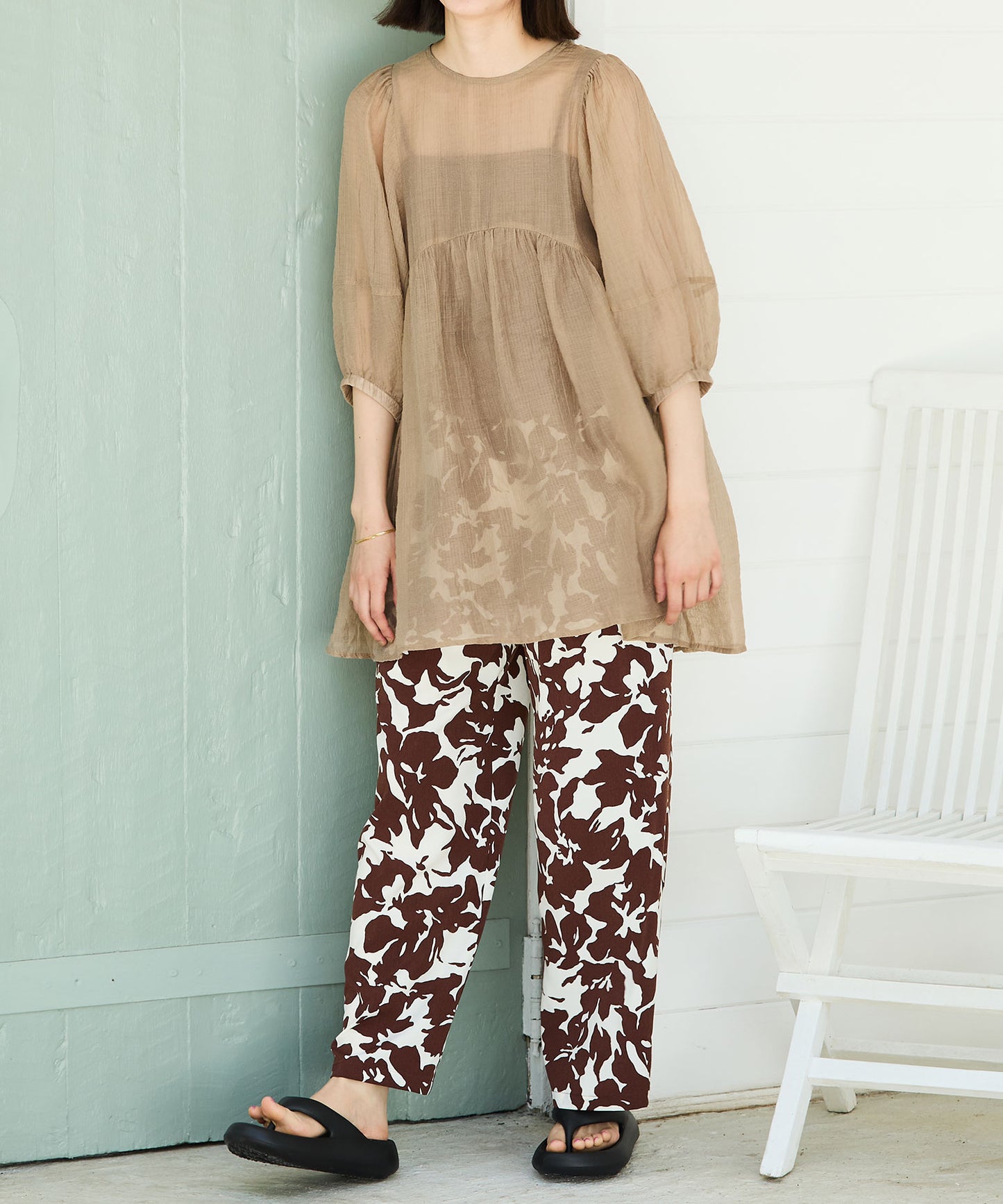 【リカバリーサンダル】パデットトングサンダル/OT3219