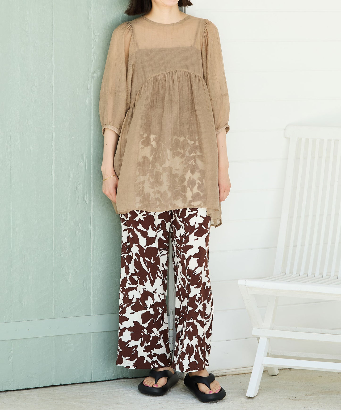 【リカバリーサンダル】パデットトングサンダル/OT3219