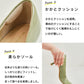【WEB先行予約/10月上旬発売予定】【跳べるパンプス】ポインテッドトゥVカットヒールパンプス/跳べるパンプスシリーズ累計180万足突破/R-3223