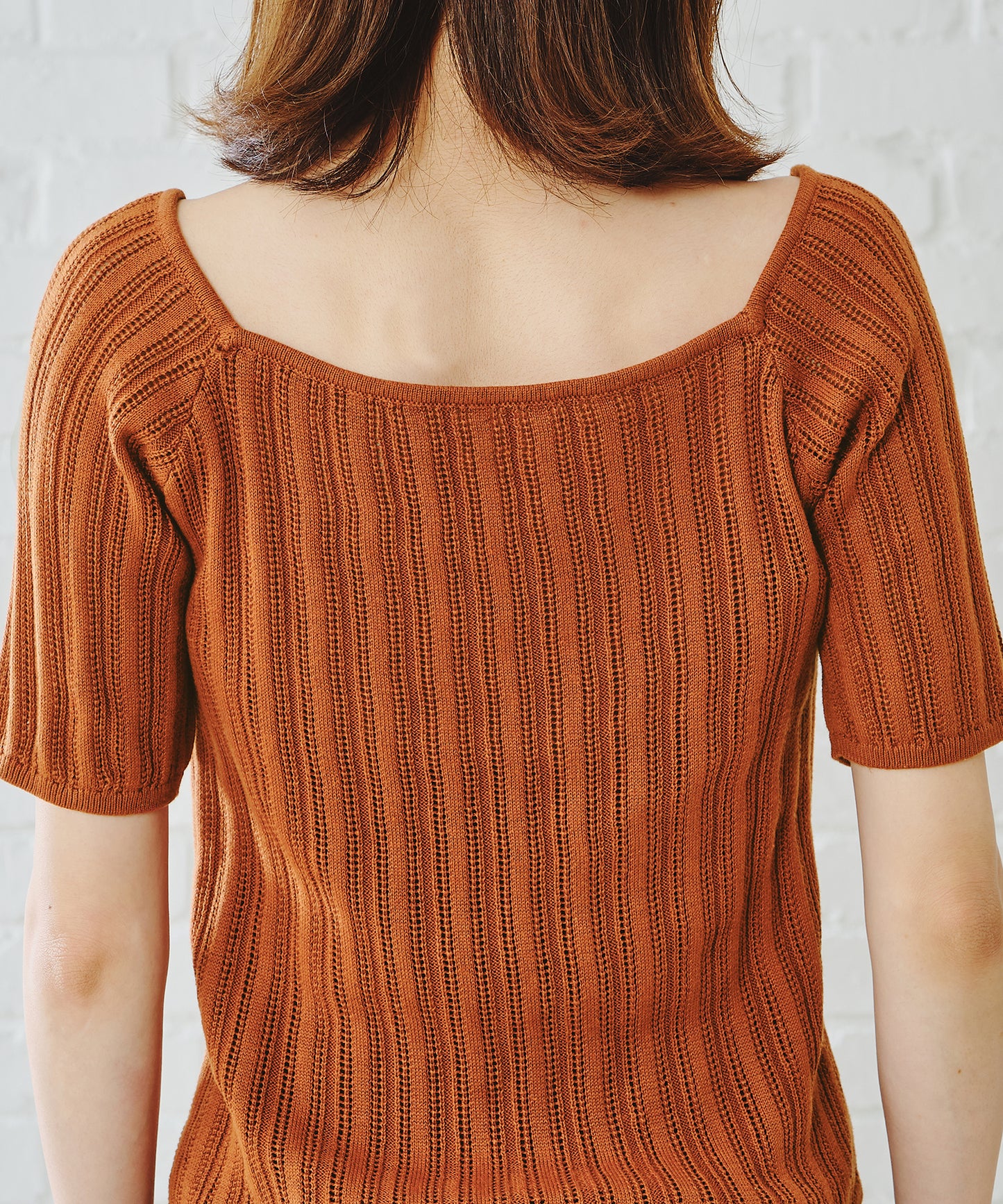 アイレット柄ニットトップス/AC1102