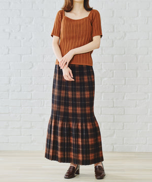 アイレット柄ニットトップス/AC1102