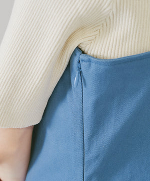 アシメスリットワンピース/AC1333