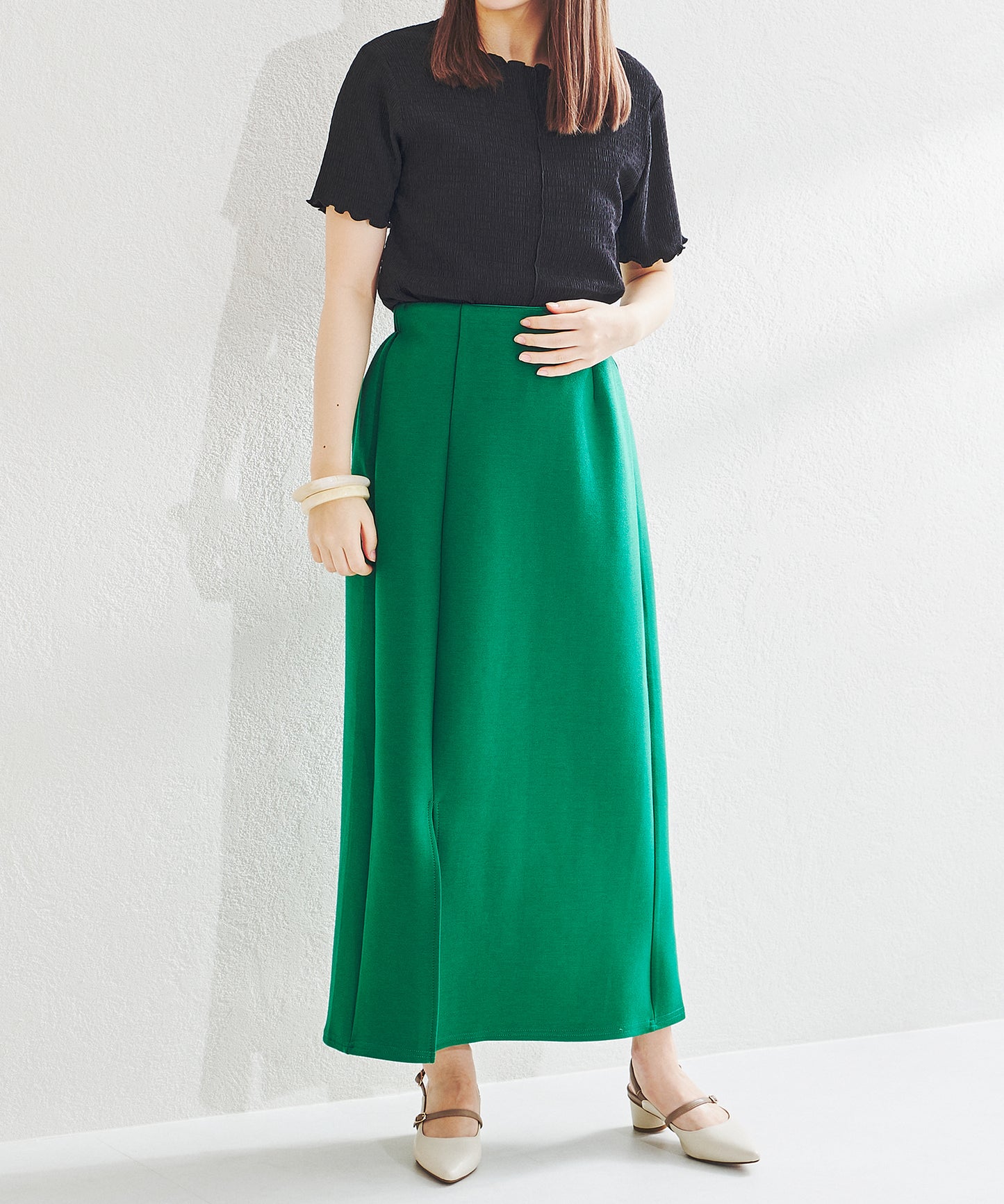 2WAY半袖メロートップス/AC1398