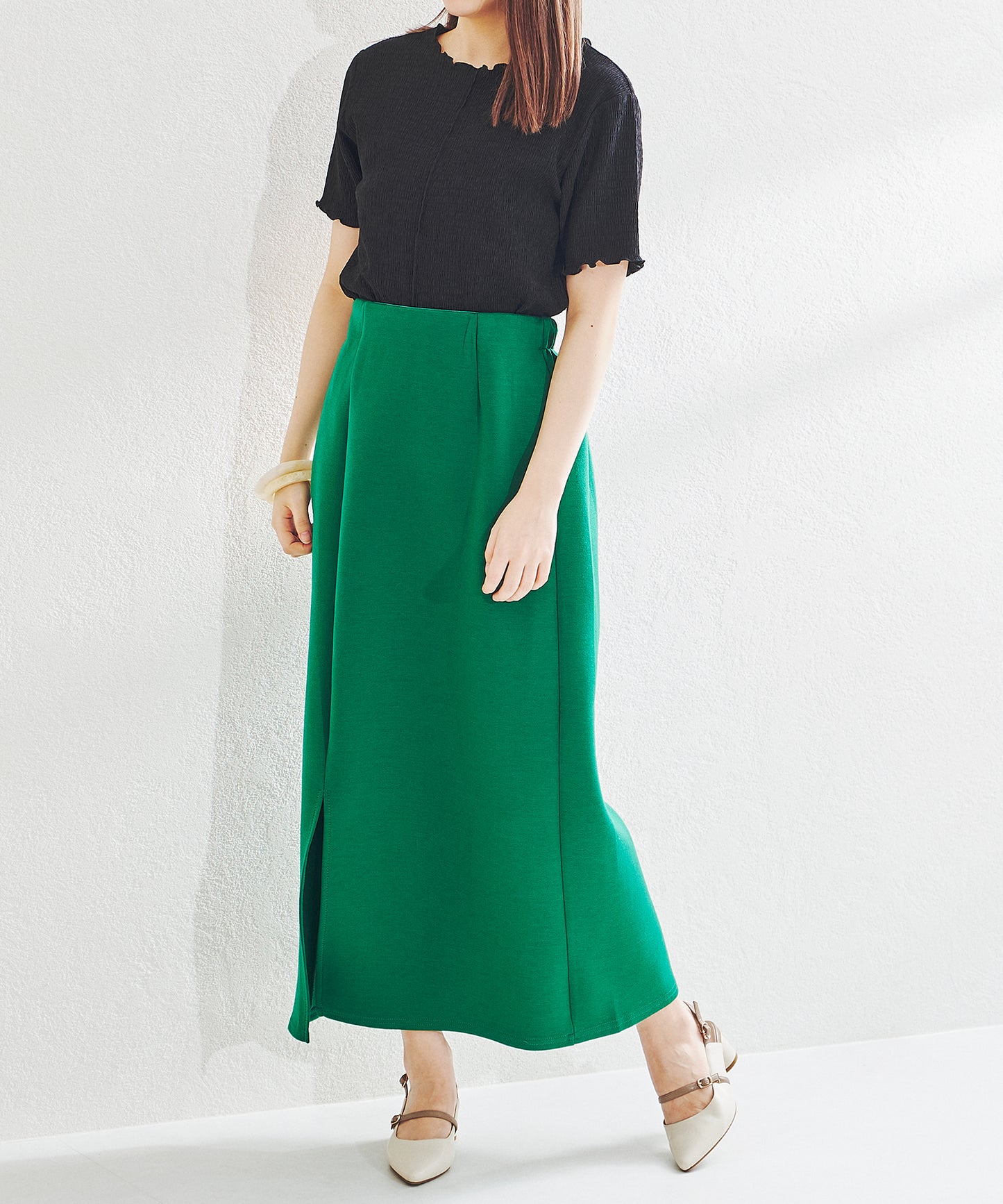 2WAY半袖メロートップス/AC1398