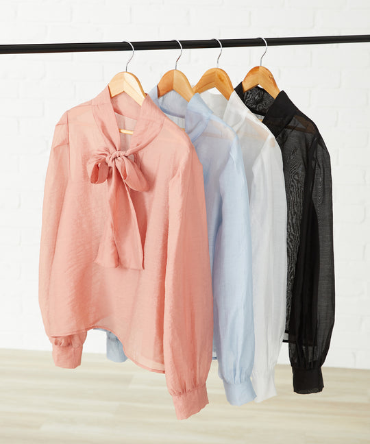 ２WAYボウタイシアーブラウス/AC3406