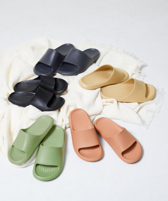 【WEB限定】ワイドベルトスリッパサンダル/G0009