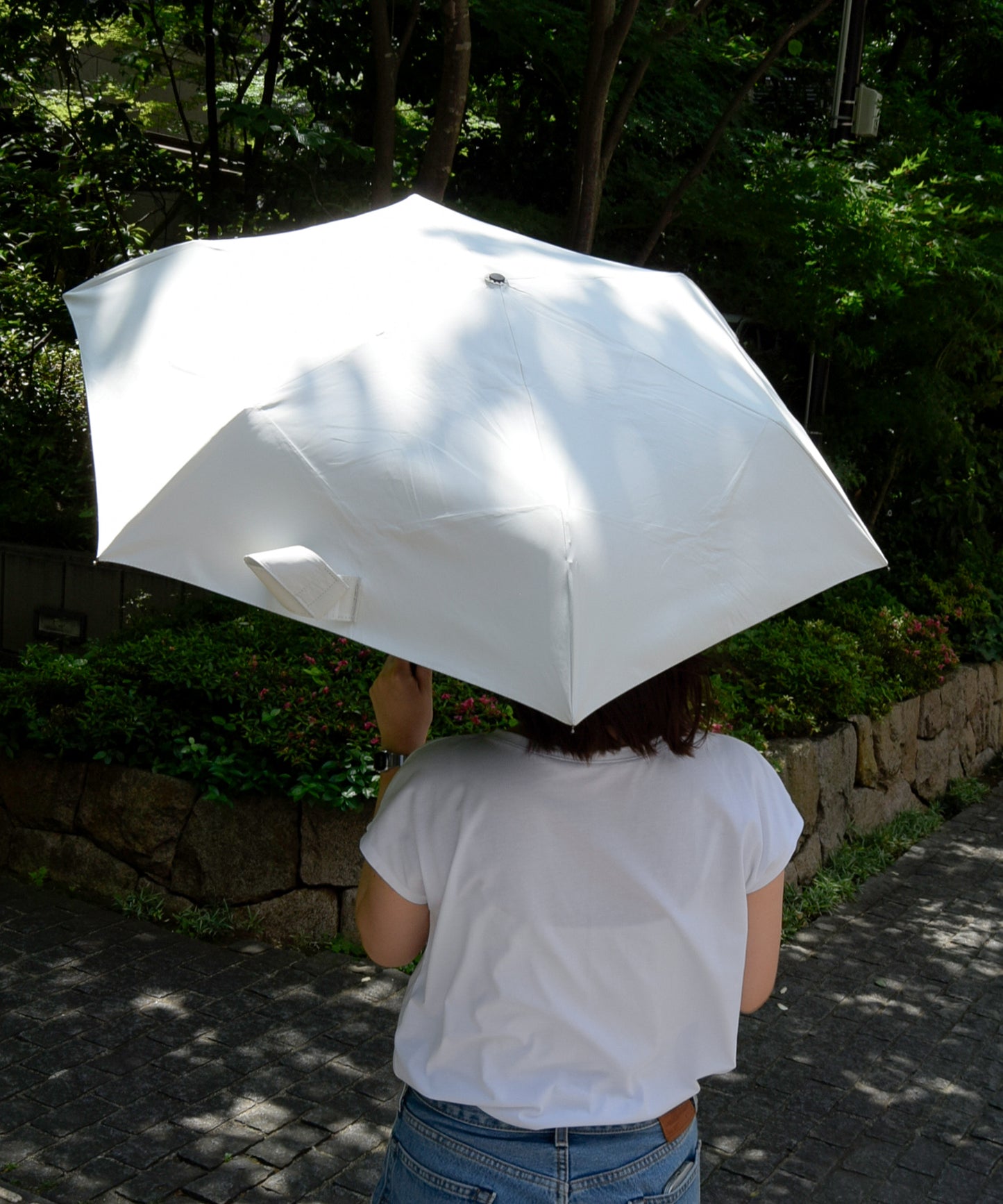 【新色追加】ワンタッチ晴雨兼用折りたたみ傘/G-0601