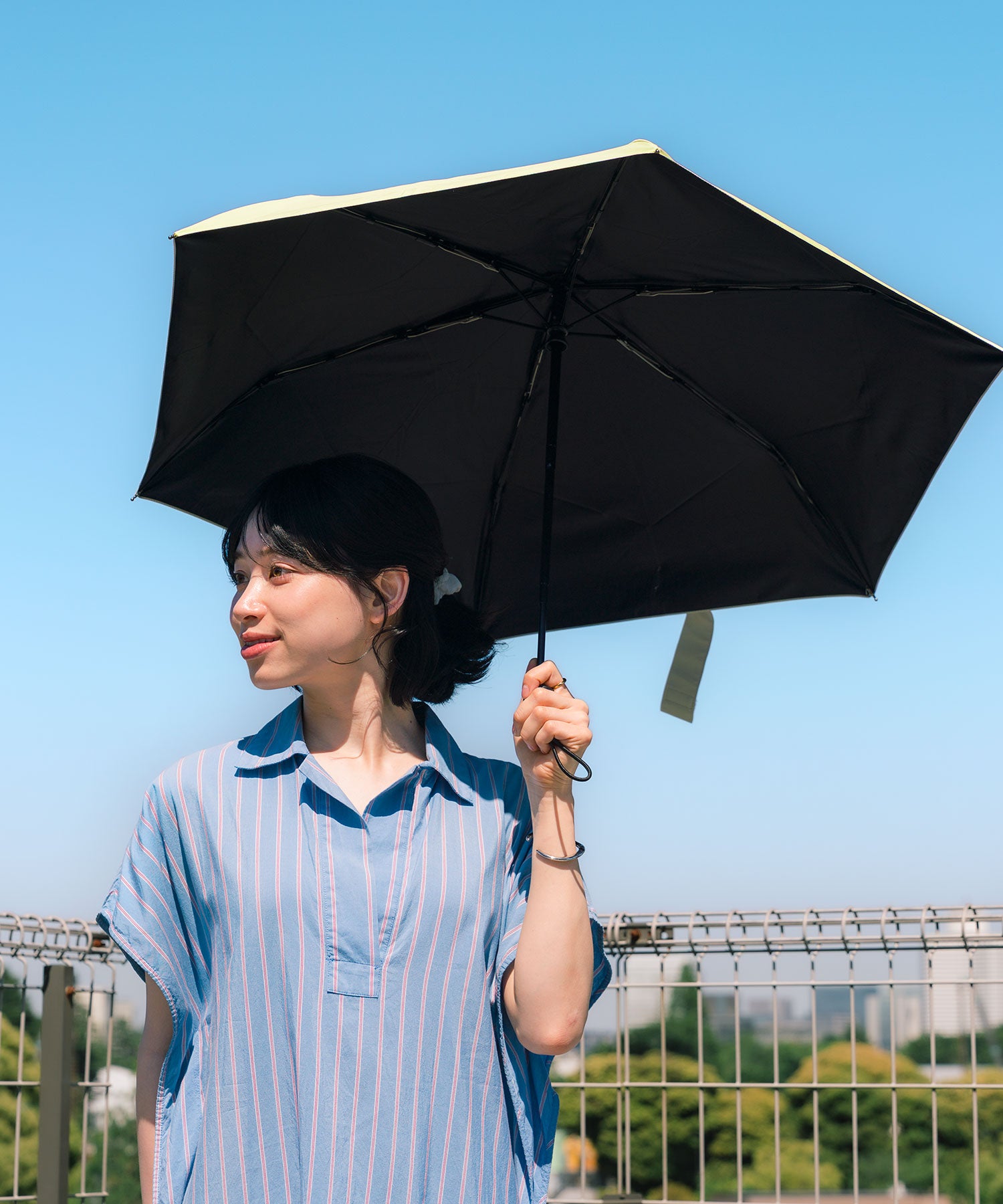 舞踏用、折りたたみ傘 シューズご購入で傘半額キャンペーン開催中♪／ワンタッチ晴雨兼用