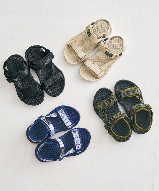 【WEB限定/KIDS】ベルクロスポーツサンダル/K-222