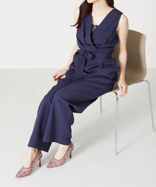 ノースリーブコンビネゾン/MO33P01【結婚式/オケージョン/パーティー】