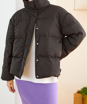 スタンドネックボリュームダウンジャケット/MO43D01