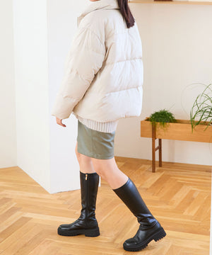 スタンドネックボリュームダウンジャケット/MO43D01