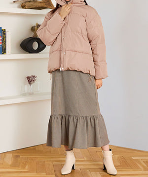 スタンドネックボリュームダウンジャケット/MO43D01