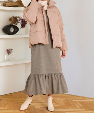 スタンドネックボリュームダウンジャケット/MO43D01