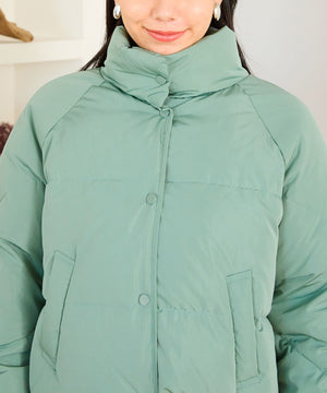 スタンドネックショートダウンジャケット/MO43D02