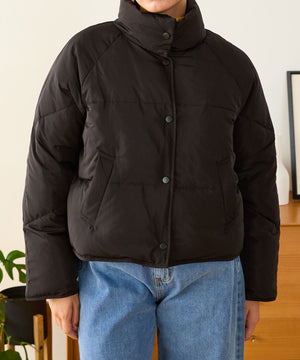 スタンドネックショートダウンジャケット/MO43D02