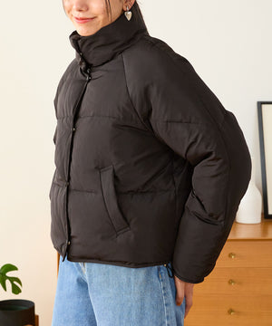 スタンドネックショートダウンジャケット/MO43D02