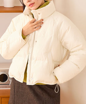 スタンドネックショートダウンジャケット/MO43D02