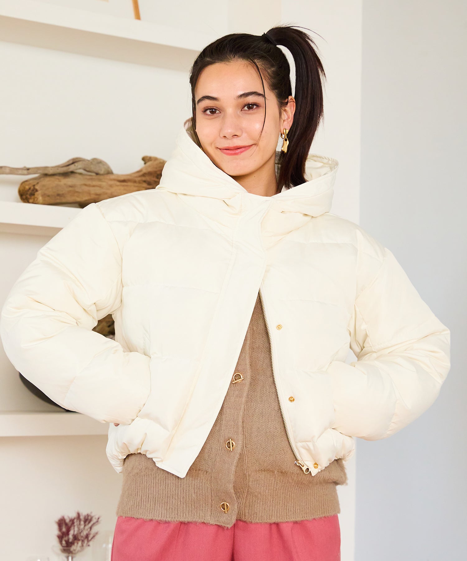 フーディーダウンジャケット/MO43D03 – ORIENTALTRAFFIC