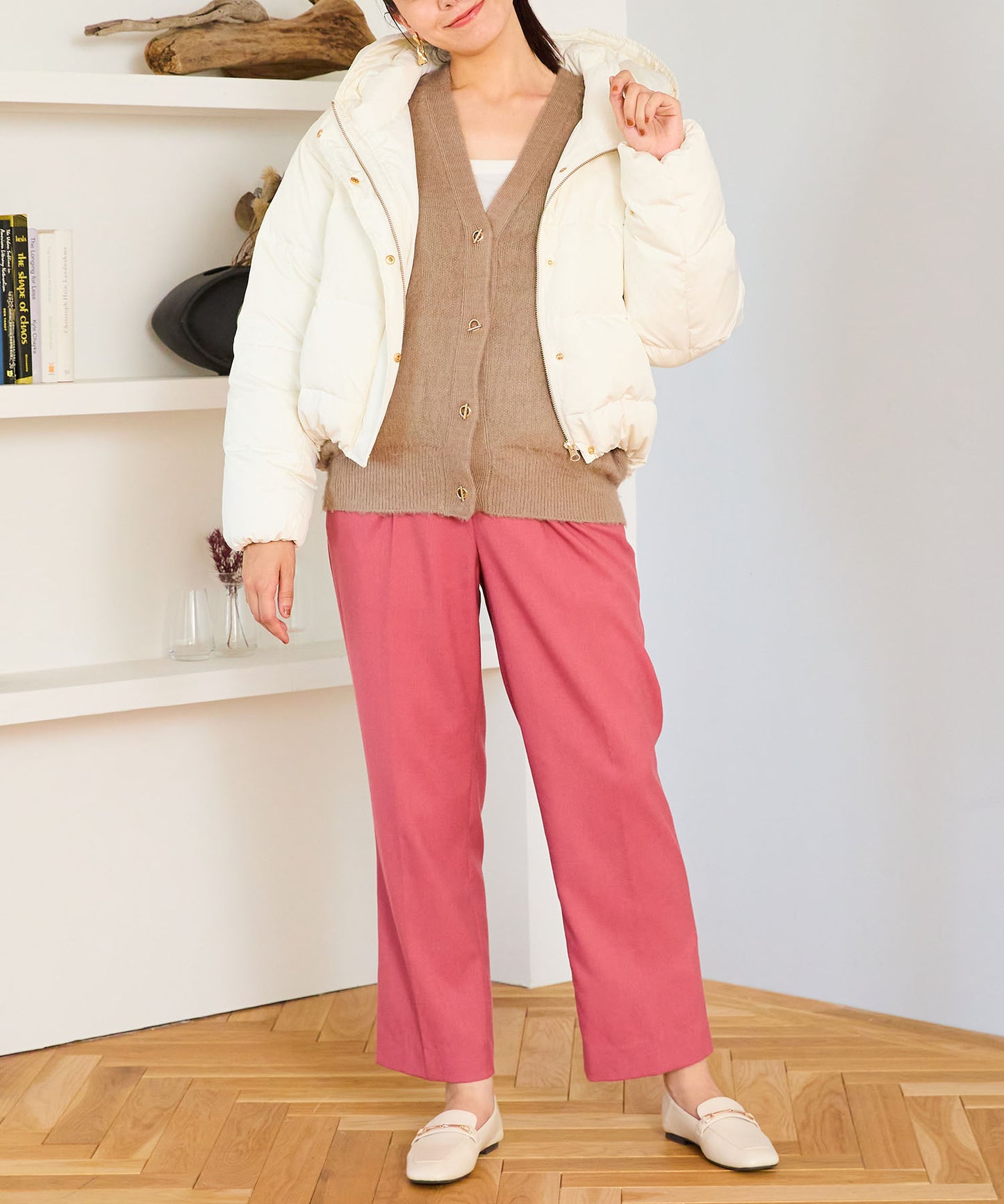 フーディーダウンジャケット/MO43D03