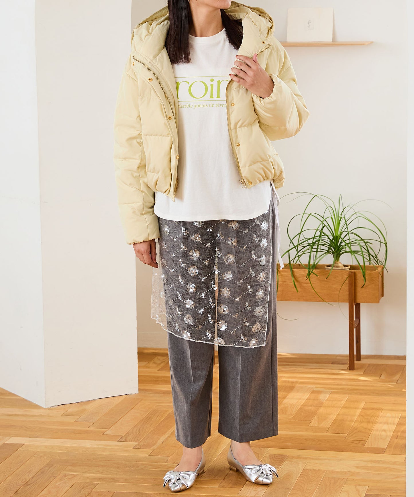 フーディーダウンジャケット/MO43D03