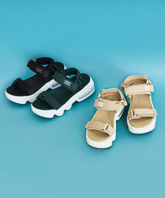 ボリュームソールダブルベルトサンダル/OT3216