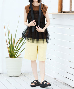 【WEB限定/リカバリーサンダル】ダブルベルト厚底サンダル/OT3220