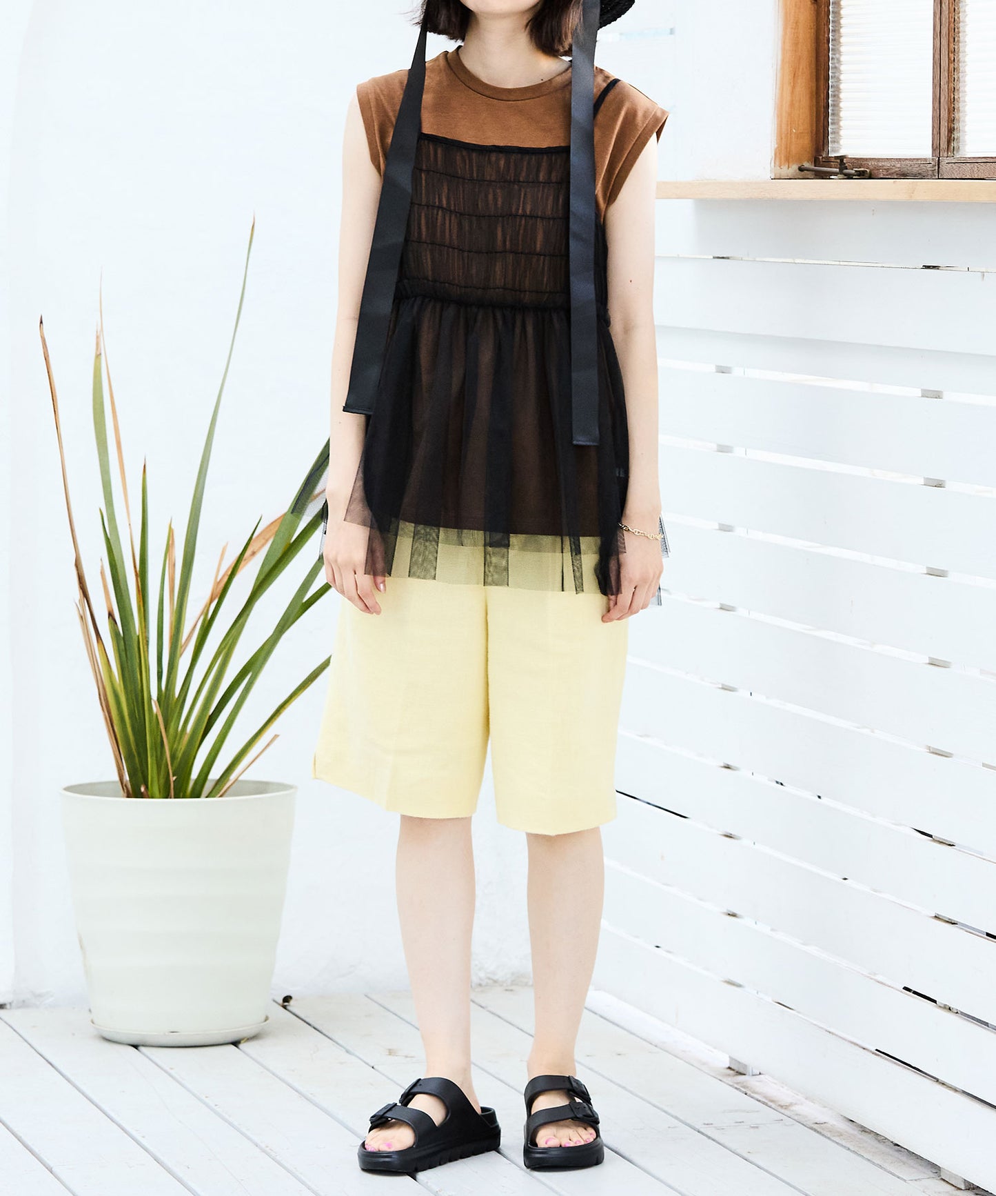 【WEB限定/リカバリーサンダル】ダブルベルト厚底サンダル/OT3220