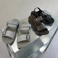 【WEB限定/Fit meサンダル】アシンメトリーベルトスライドサンダル/OT3238