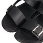 【WEB限定/Fit meサンダル】アシンメトリーベルトスライドサンダル/OT3238