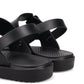 【WEB限定/Fit meサンダル】アシンメトリーベルトスライドサンダル/OT3238