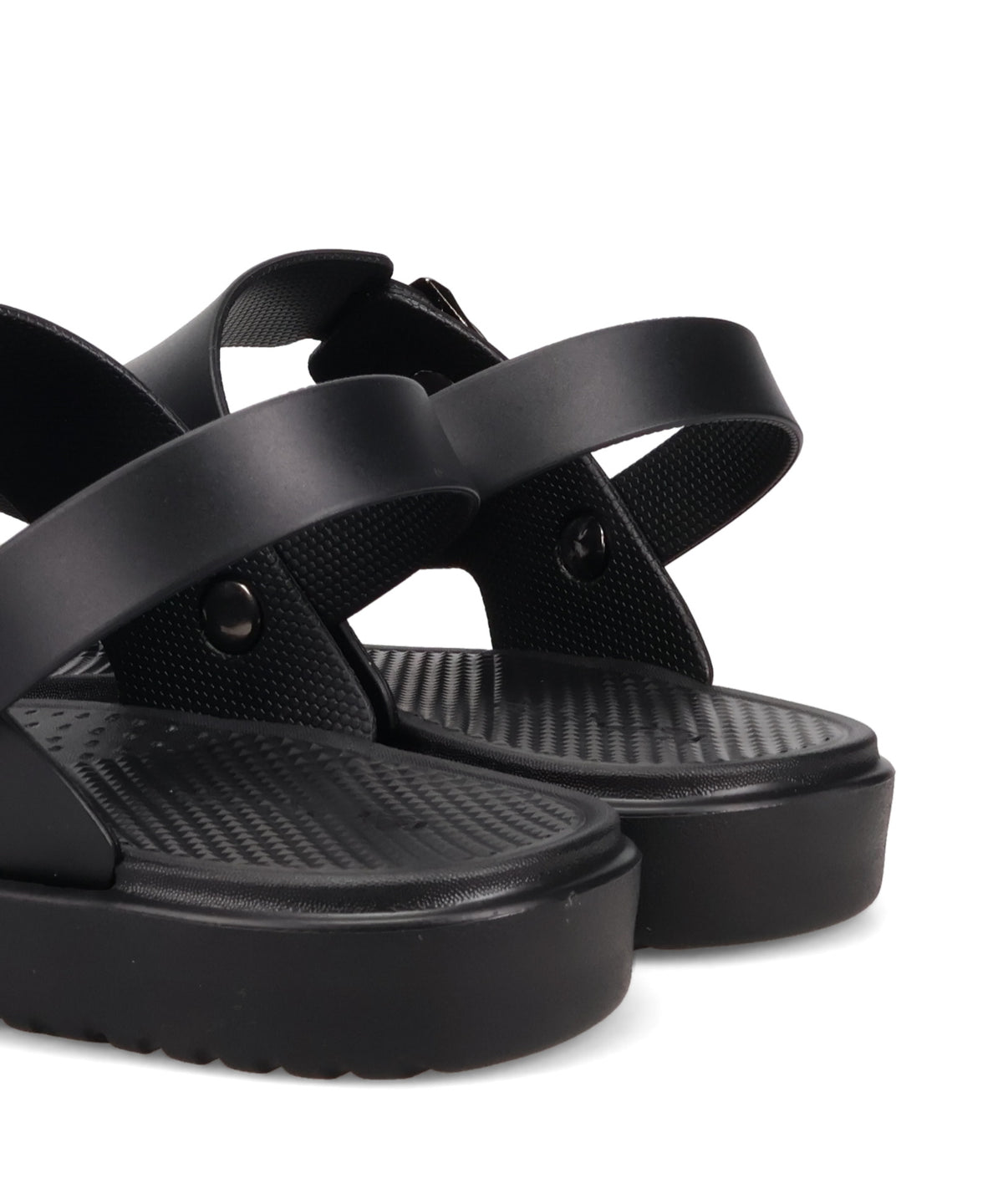 【WEB限定/Fit meサンダル】アシンメトリーベルトスライドサンダル/OT3238