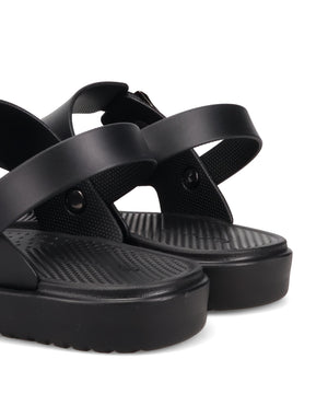 【WEB限定/Fit meサンダル】アシンメトリーベルトスライドサンダル/OT3238
