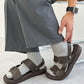 【WEB限定/Fit meサンダル】アシンメトリーベルトスライドサンダル/OT3238