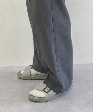 【WEB限定/Fit meサンダル】アシンメトリーベルトスライドサンダル/OT3238