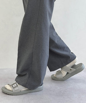 【WEB限定/Fit meサンダル】アシンメトリーベルトスライドサンダル/OT3238