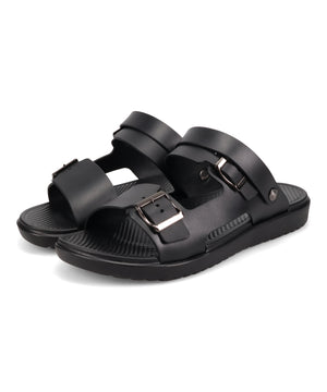 【WEB限定/Fit meサンダル】アシンメトリーベルトスライドサンダル/OT3238