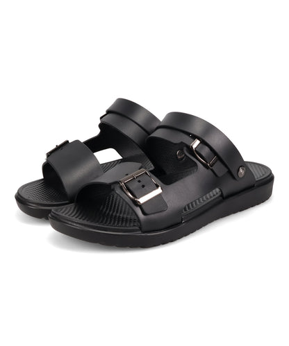 【WEB限定/Fit meサンダル】アシンメトリーベルトスライドサンダル/OT3238