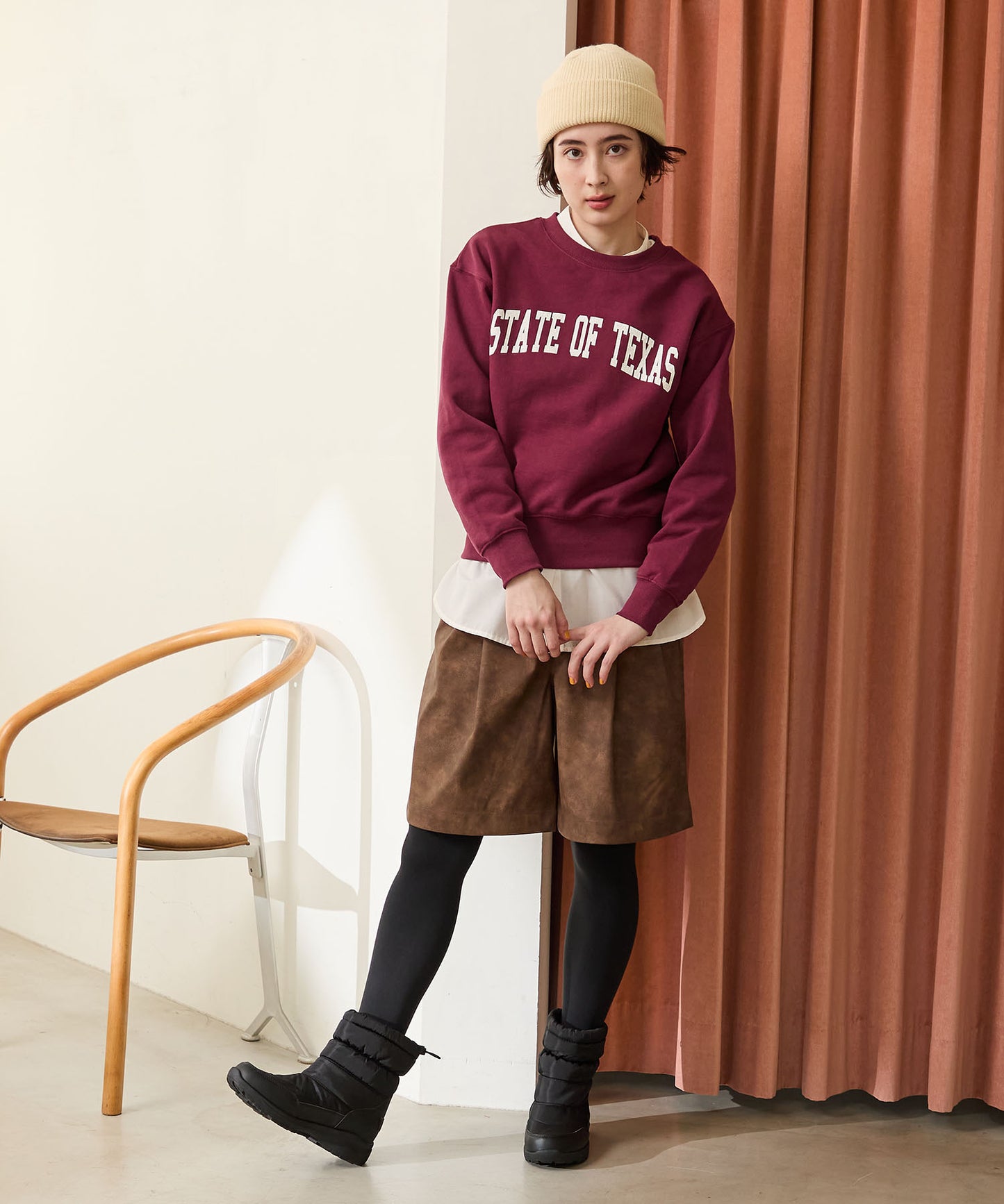 【完全防水】キルティングスノーブーツ/OT3401