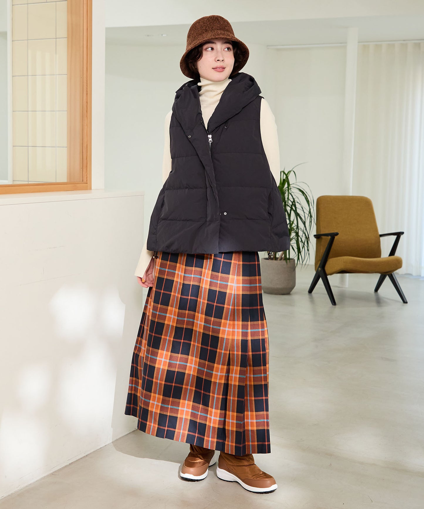 【完全防水】キルティングスノーブーツ/OT3401