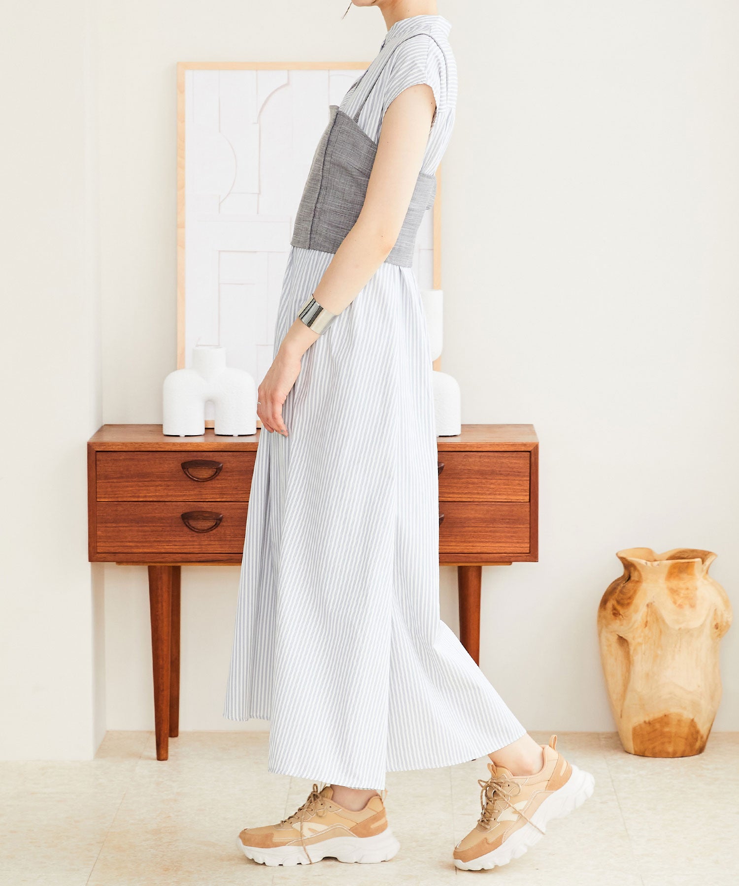 ストライプシューレース厚底スニーカー/OT3728 – ORIENTALTRAFFIC