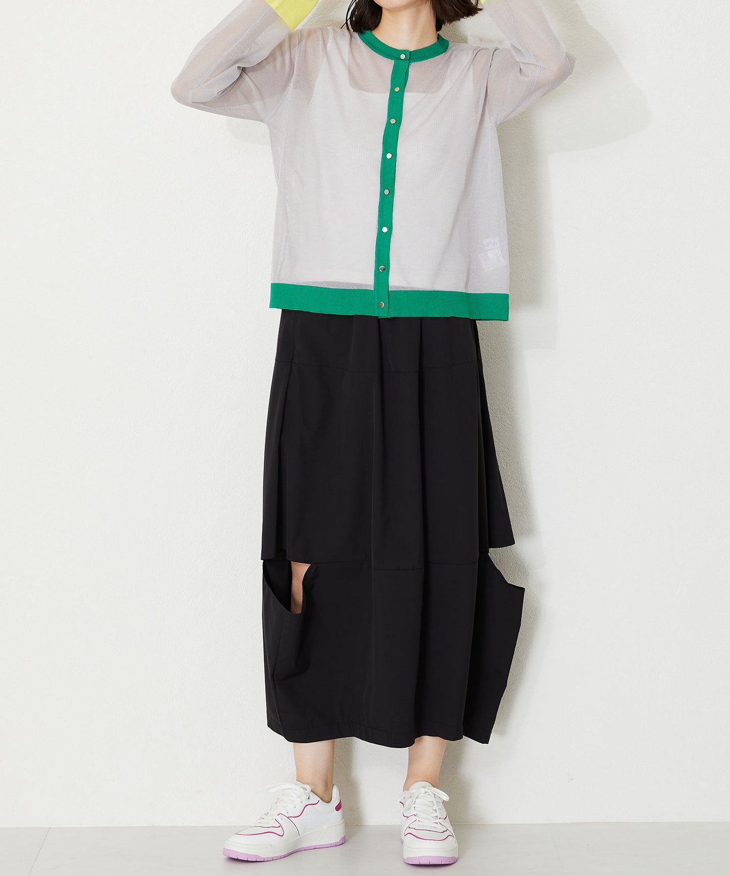 カラーラインコートソールスニーカー/OT3731